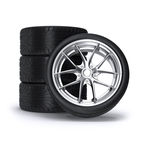 Car Tire Stack